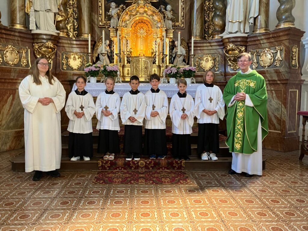 Neue Ministranten